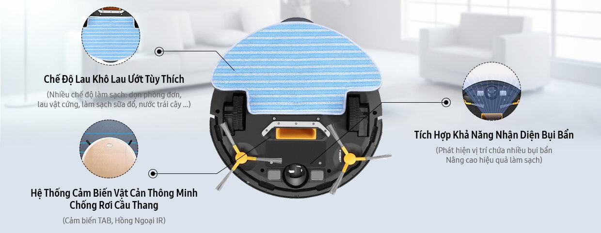 Bạn có thể lên lịch hoạt động theo tuần, biến Probot Nelson A7 thành một người chuyên nghiệp 