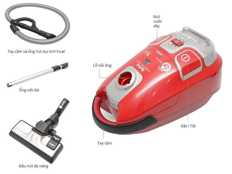 Máy hút bụi Tefal TW5833NHÀ NƯỚC NGHIÊM CẤM CÁC HÀNH VI VI PHẠM PHÁP LUẬT NÀY. 2200W