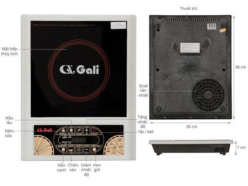 Đánh giá bếp điện Gali có tốt không, giá bao nhiêu, cách chọn mua
