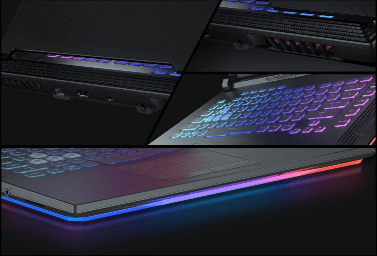 Máy tính xách tay chơi game ASUS ROG Strix G G531GD-AL025T có đèn nền bàn phím