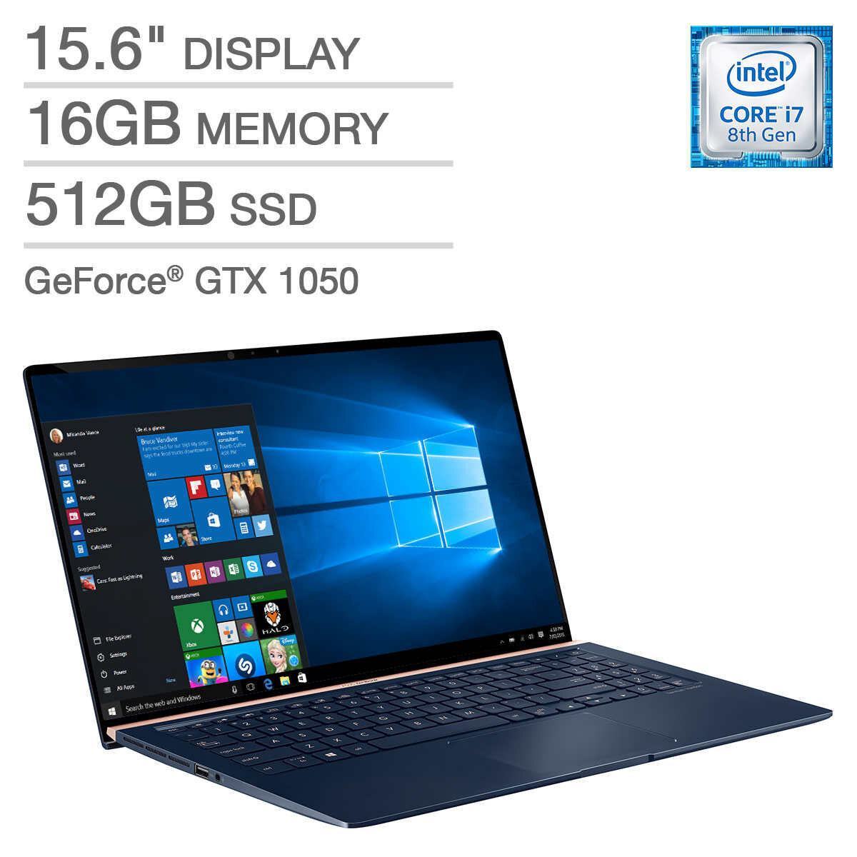 Laptop Asus ZenBook UX533FD có thiết kế bàn phím nâng hạ tự động