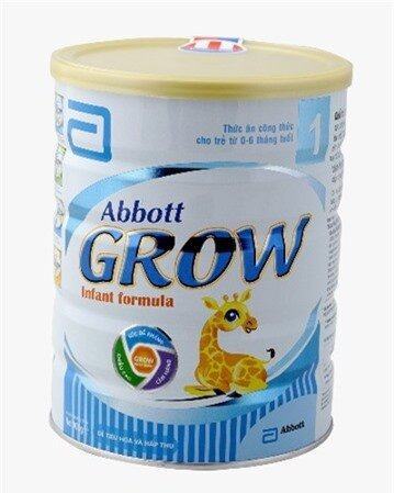 Bảng giá sữa bột Abbott Grow mới nhất cập nhật tháng 4/2016