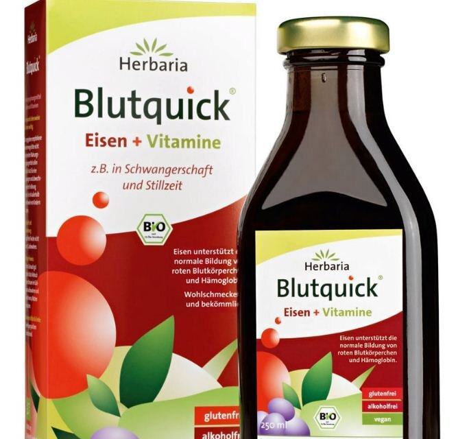 Bổ sung sắt hữu cơ Blutquick