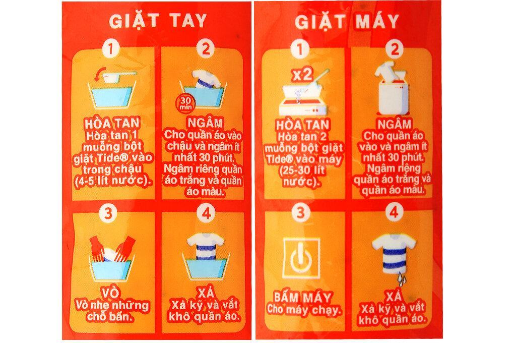 bột giặt triều hương sương mai