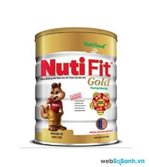 Sữa bột Nutifood Nuti Fit giải pháp cho bé trên 2 tuổi thừa cân, béo phì