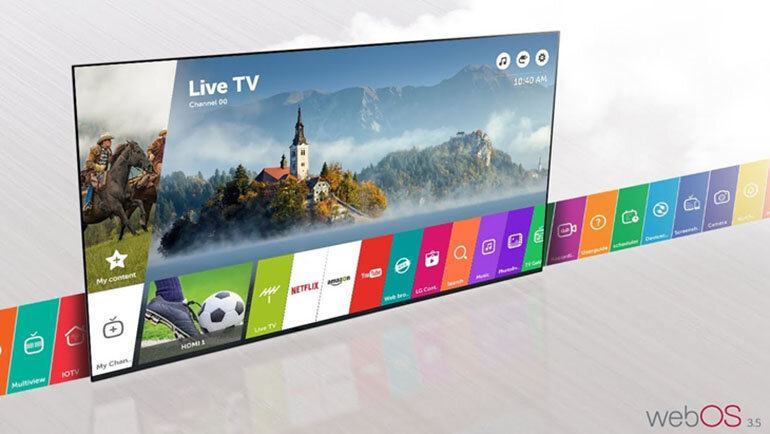 Hệ điều hành WobOS 3.5 trên TV thông minh LG đặc biệt xuất hiện 