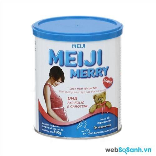 5 lý do nên chọn sữa bột Meiji Merry Mama cho mẹ bầu