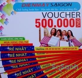 Voucher giảm giá của Điện máy Sài Gòn