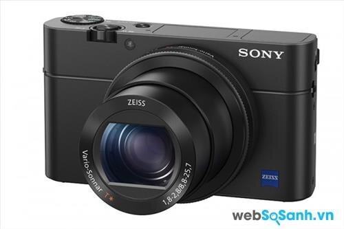 Máy ảnh Sony RX100 IV có cảm biến 1 inch và ống kính Zeiss
