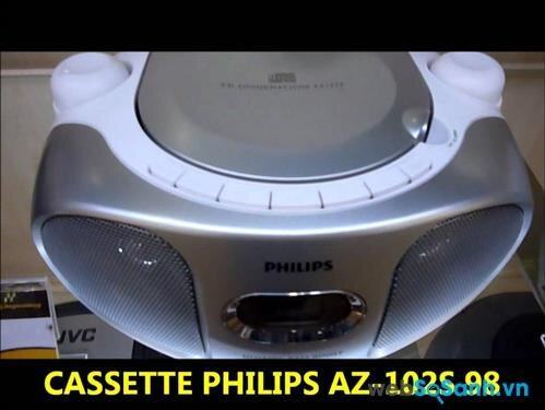 Đánh giá Cassette Philips AZ102S/98 – cho những phút giây giải trí tuyệt vời