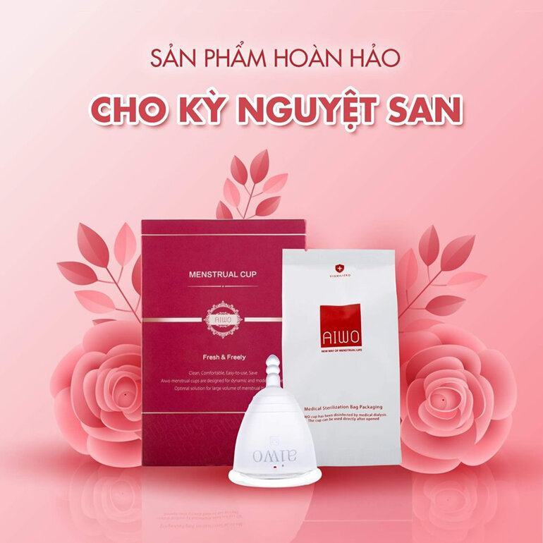 Cốc nguyệt san an toàn và dễ sử dụng