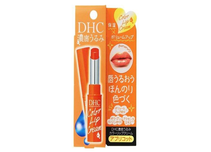 DHC Color Lip Cream Apricot có màu đỏ cam