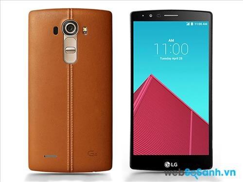Smartphone LG G4 là chiếc điện thoại cao cấp tiếp theo của LG được trang bị tính năng lấy nét bằng laser