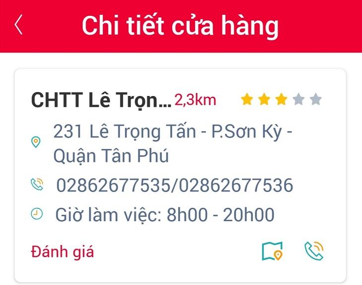 Lưu chi tiết