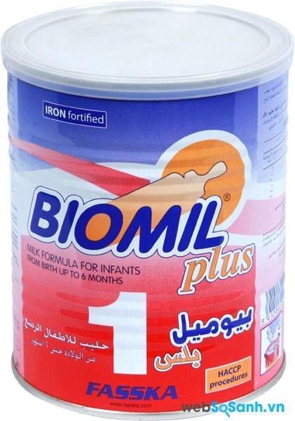 Sữa Biomil Plus số 1 dành cho bé từ 0 đến 6 tháng