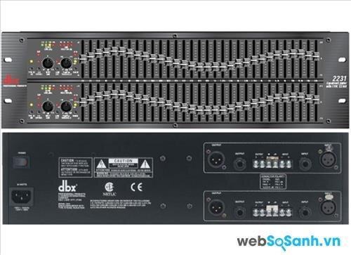 Đánh giá dàn âm thanh Equalizer DBX 2231 – “phù thủy” âm thanh