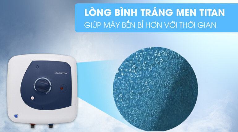 Bình được tráng men Titan