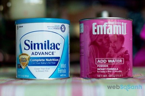 Nên chọn thương hiệu sữa công thức nào cho bé – Similac hay Enfamil?