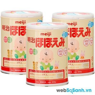 Nên chọn sữa bột Meiji hay Morinaga cho bé?