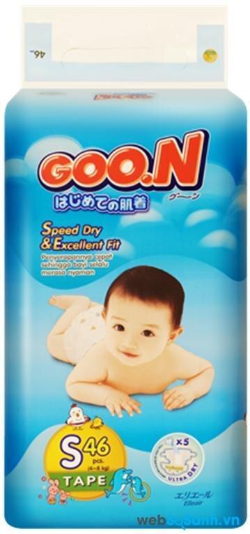 Bảng giá bỉm dán GOO.N mới nhất cập nhật tháng 5/2016