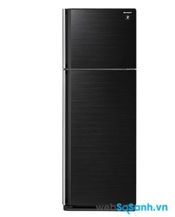 So sánh tủ lạnh Sharp SJP435MBK và Samsung RT35FDACDSA/SV