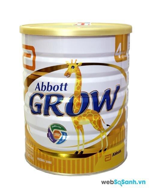 Những lý do nên chọn sữa bột Abbott Grow 4 cho bé từ 3 đến 6 tuổi