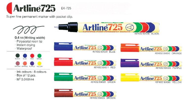 Bút vẽ dầu Artline EK-725