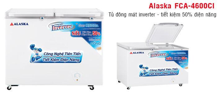 Đánh giá tủ đông Alaska 2 ngăn FCA 4600CI dùng có tốt không ?