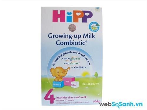 Sữa bột kết hợp Hipp 4