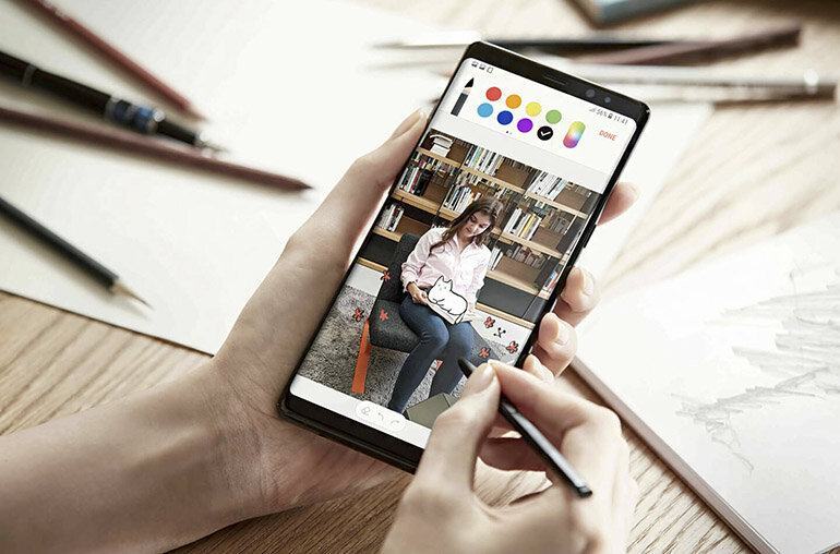 8 tính năng cực “bá đạo” của bút S Pen trên Samsung Galaxy Note 9