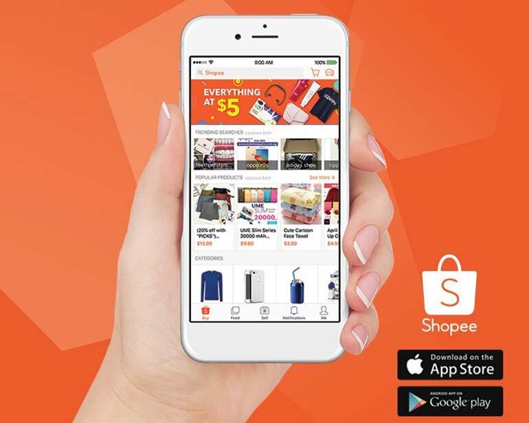 ứng dụng shopee