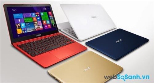 So sánh laptop giá rẻ Asus EeeBook X205TA và HP Stream 11