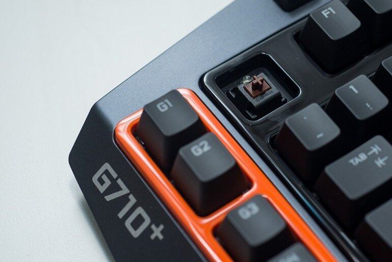 bàn phím cơ logitech g710 +