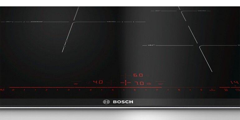 Bếp từ Bosch có kiểu dáng sang trọng