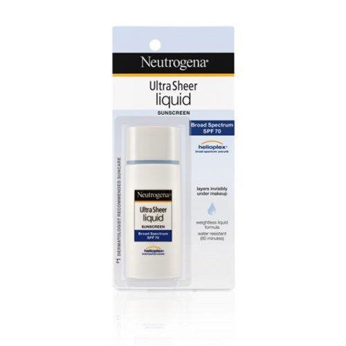 Neutrogena Ultra Sheer Liquid Daily Suncreen SPF 70