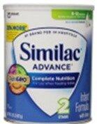 Sữa bột Similac Advance 2 - hộp 873g (dành cho trẻ từ 6-12 tháng tuổi)