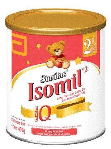 Sữa bột Abbott Similac Isomil 2 - hộp 400g (dành cho bé từ 6-12 tháng)