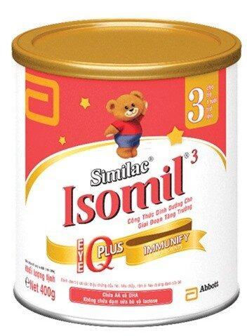 Sữa bột Abbott Similac Isomil 3 - hộp 400g (dành cho trẻ từ 1-3 tuổi)
