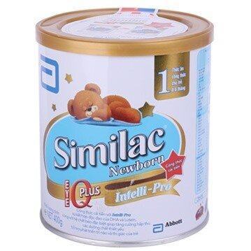 Sữa bột Abbott Similac Newborn IQ 1 - hộp 400g (dành cho trẻ 0 - 6 tháng)