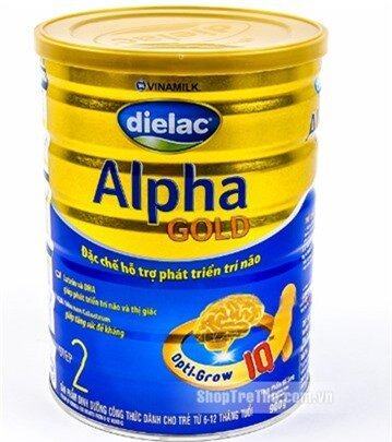 Dielac Alpha Gold step 2 - 900g, (dành cho bé từ 6 đến 12 tháng tuổi)