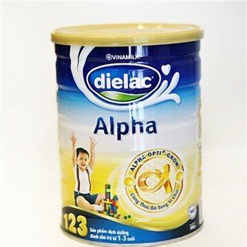 Sữa bột Dielac Alpha 123 - hộp 900g (dành cho trẻ từ 1-3 tuổi)