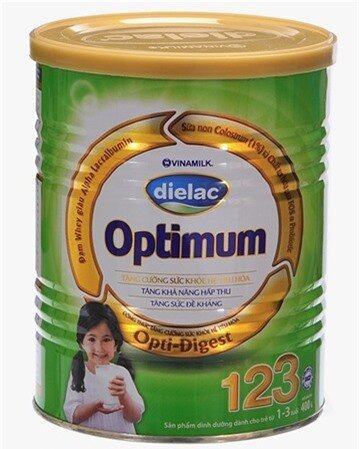 Sữa bột Dielac Optimum Step 3 - hộp 400g (dành cho trẻ từ 1-3 tuổi)