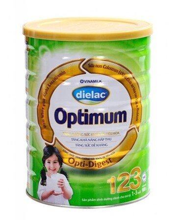 Sữa bột Dielac Optimum 123 - hộp 400g (dành cho trẻ từ 1-3 tuổi)