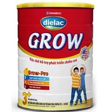 Sữa bột Dielac Grow 3+ dành cho trẻ từ 3 đến 10 tuổi hộp 400g (Mã sản phẩm: 046633)