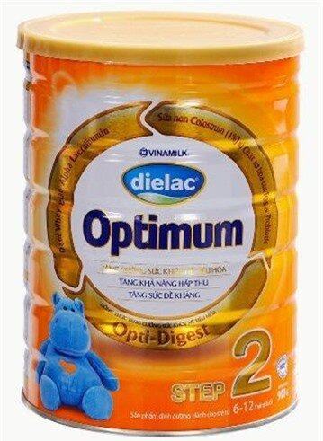 Sữa bột Dielac Optimum Step 2 - hộp 400g (dành cho bé từ 6 - 12 tháng)