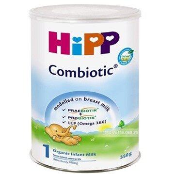 Sữa bột Hipp 1 Combiotic Organic - Hộp 350g (dành cho bé 0 - 6 tháng)