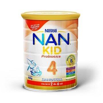 Sữa bột Nan Kid 4 - hộp 900g (dành cho trẻ từ 3 tuổi)