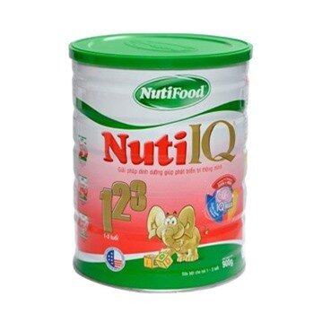 Sữa bột Nutifood Nuti IQ 123 - hộp 900g (dành cho trẻ từ 1-3 tuổi)