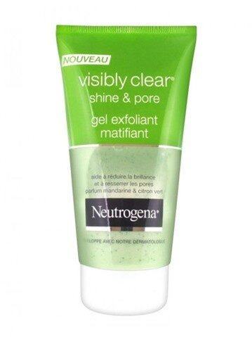 Sữa rửa mặt tẩy tế bào chết Neutrogena Visibly Clear Shine & Pore Gel Exfoliant Matifiant - 150ml