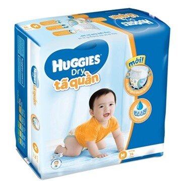 Tã quần Huggies size M74 miếng (trẻ từ 6-11kg)